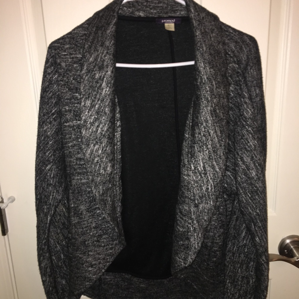 Gray Cardigan